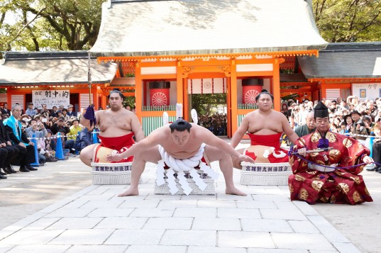 横綱奉納土俵入り2
